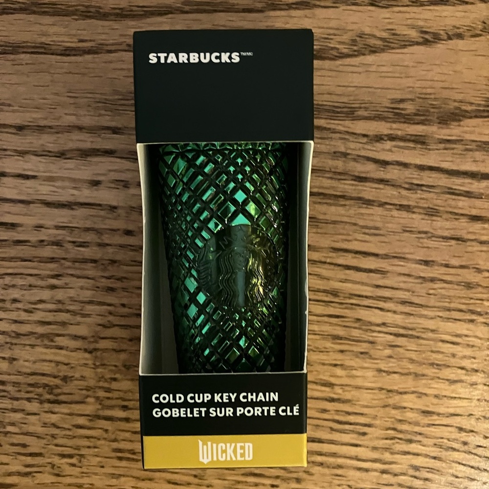 Wicked x Starbucks Cold Cup Key Chain